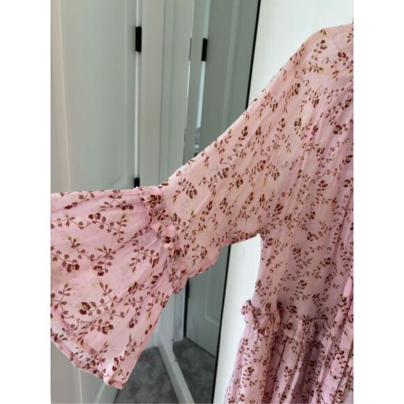 NWOT Yvonne S Linen ANGELICA MINI DRESS, Med $695 - Picture 8 of 11